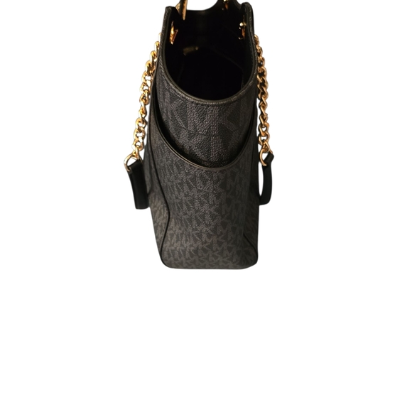 Michael Kors Black and Gold Tote NWT - Picture 4 of 5